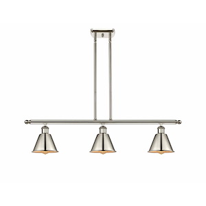 Smithfield - 3 Light Island In Industrial Style-10 Inches Tall and 36 Inches Wide - 1289560