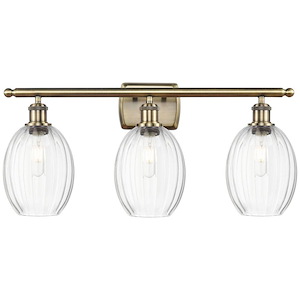 Preston - 3 Light Bulb Shade Bath Vanity-11.75 Inch Tall and 26.25 Inch Wide - 1387712