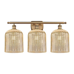Bridal Veil - 3 Light Bath Vanity-10 Inch Tall and 25 Inch Wide - 1425617