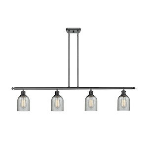Caledonia - 4 Light Stem Hung Island-9.5 Inch Tall and 48 Inch Wide - 1425833
