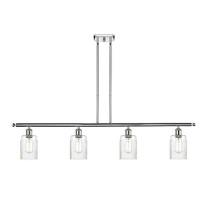 Hadley - 100W 4 LED Stem Hung Island-9.5 Inch Tall and 48 Inch Wide - 1425775