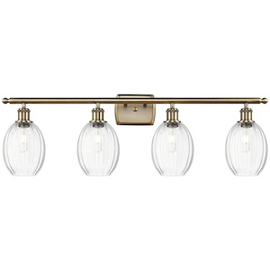 Preston - 4 Light Bulb Shade Bath Vanity-11.75 Inch Tall and 36.25 Inch Wide - 1387710