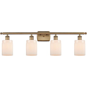 Hadley - 100W 4 LED Bath Vanity-10 Inch Tall and 34.5 Inch Wide - 1428051