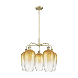 Brookhaven Flute - 5 Light Stem Hung Chandelier-20.5 Inch Tall and 25.5 Inch Wide - 1387760