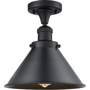 Briarcliff - 100W 1 LED Semi-Flush Mount-11 Inch Tall and 10 Inch Wide - 1425984
