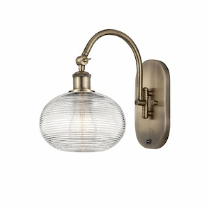 Ithaca - 1 Light Arm Swivels Side to Side Wall Sconce In Industrial Style-11.75 Inches Tall and 8 Inches Wide
