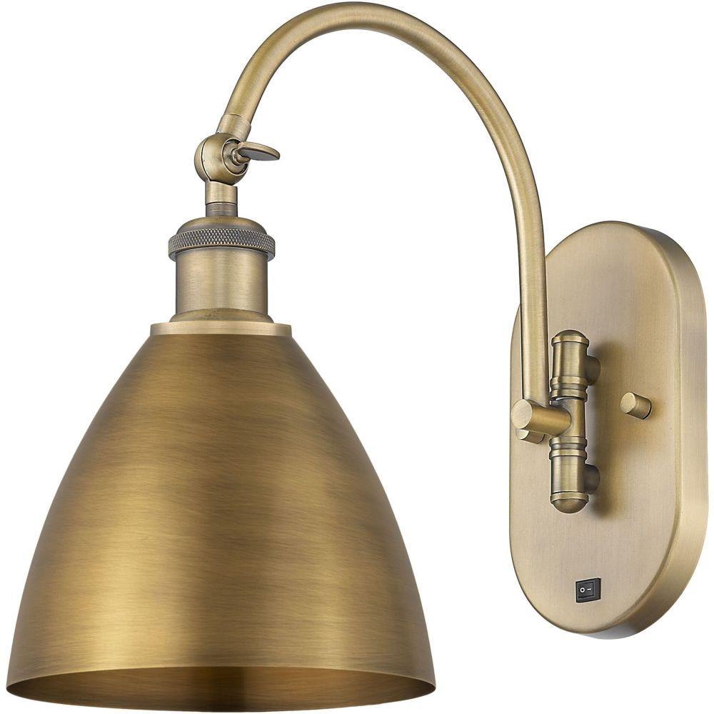 Innovations Lighting 518-1W-MBD-75-LED Bristol - 100W 1 LED Adjustable Swing Arm Wall Sconce-13 Inch Tall and 7.5 Inch Wide