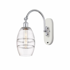 Vaz - 1 Light Arm Swivels Side to Side Wall Sconce In Industrial Style-11.63 Inches Tall and 5.88 Inches Wide - 1330204