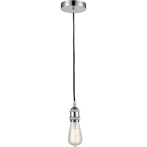 Edison-1 Light Mini Pendant in Contemporay Style-2.5 Inches Wide by 8.75 Inches High
