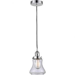 Bellmont - 1 Light Mini Pendant In Industrial Style-10 Inches Tall and 6.25 Inches Wide - 1094020
