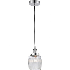 Colton - 1 Light Mini Pendant In Traditional Style-8.5 Inches Tall and 5.5 Inches Wide - 1094049