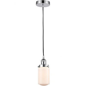 Dover - 1 Light Mini Pendant In Traditional Style-10.25 Inches Tall and 4.5 Inches Wide - 1094054