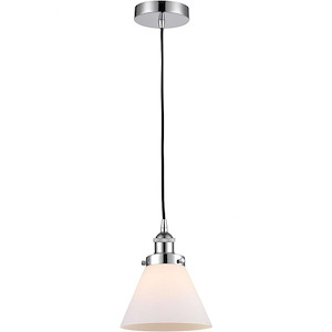 Bell - 1 Light Mini Pendant In Industrial Style-10 Inches Tall and 8 Inches Wide - 1094019