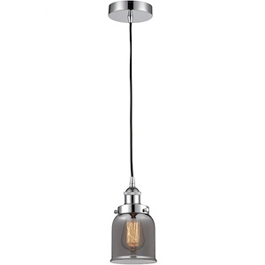 Bell - 1 Light Mini Pendant In Industrial Style-10 Inches Tall and 5 Inches Wide