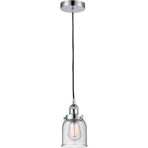 Bell - 1 Light Mini Pendant In Industrial Style-10 Inches Tall and 5 Inches Wide