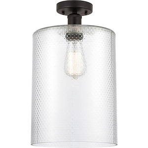 Cobbleskill - 1 Light Semi-Flush Mount-17 Inch Tall and 9 Inch Wide - 1426230