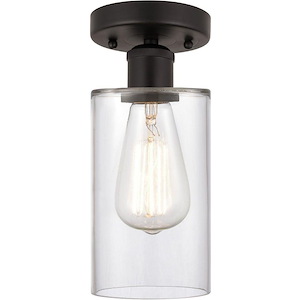 Clymer - 1 Light Semi-Flush Mount-10.88 Inch Tall and 3.88 Inch Wide - 1330238