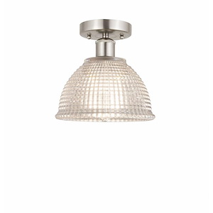 Arietta - 1 Light Semi-Flush Mount In Industrial Style-8.75 Inches Tall and 8 Inches Wide - 1289648