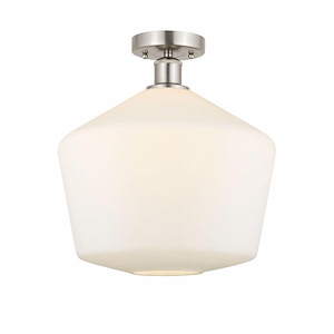 Cindyrella - 1 Light Semi-Flush Mount In Nautiical Style-13.75 Inches Tall and 12 Inches Wide - 1289673