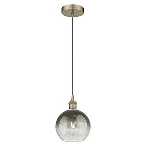Brookhaven Globe - 1 Light Edison Cord Hung Mini Pendant-10.13 Inch Tall and 7.88 Inch Wide - 1387745