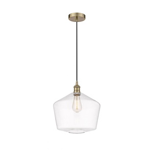 Cindyrella - 1 Light Mini Pendant In Industrial Style-13.75 Inches Tall and 12 Inches Wide - 1289738