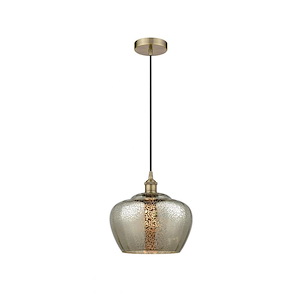 Fenton - 1 Light Mini Pendant In Industrial Style-11.5 Inches Tall and 11 Inches Wide - 1289742