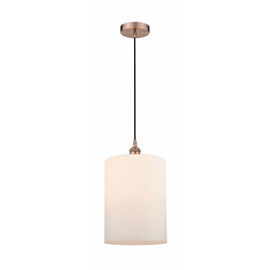 Cobbleskill - 1 Light Mini Pendant In Industrial Style-15.75 Inches Tall and 9 Inches Wide