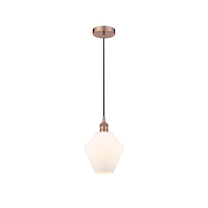 Cindyrella - 1 Light Mini Pendant In Industrial Style-11.25 Inches Tall and 8 Inches Wide