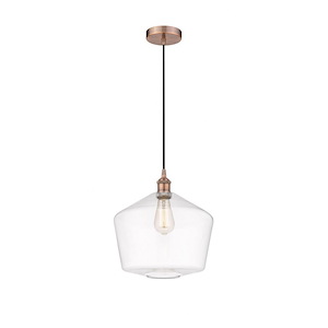 Cindyrella - 1 Light Mini Pendant In Industrial Style-13.75 Inches Tall and 12 Inches Wide - 1289738