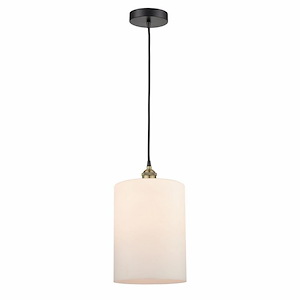 Cobbleskill - 1 Light Cord Hung Mini Pendant In Modern Style-15.75 Inches Tall and 9 Inches Wide