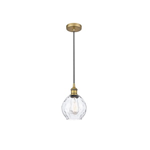 Waverly - 1 Light Mini Pendant In Industrial Style-9.25 Inches Tall and 6 Inches Wide