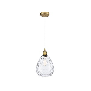 Waverly - 1 Light Mini Pendant In Industrial Style-12.75 Inches Tall and 8 Inches Wide - 1289708