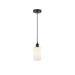 Clymer - 1 Light Cord Hung Mini Pendant In Modern Style-9.63 Inches Tall and 3.88 Inches Wide