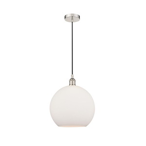 Athens - 1 Light Mini Pendant In Industrial Style-14.38 Inches Tall and 11.75 Inches Wide