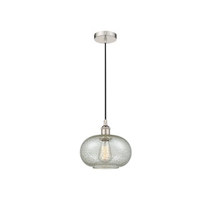 Gorham - 1 Light Cord Hung Mini Pendant In Industrial Style-10.75 Inches Tall and 9.5 Inches Wide - 1289706
