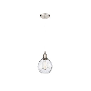 Waverly - 1 Light Mini Pendant In Industrial Style-9.25 Inches Tall and 6 Inches Wide - 1289756
