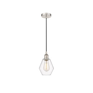 Cindyrella - 1 Light Mini Pendant In Industrial Style-10.25 Inches Tall and 6 Inches Wide