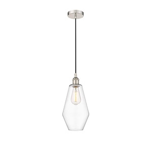 Cindyrella - 1 Light Mini Pendant In Industrial Style-14.75 Inches Tall and 7 Inches Wide