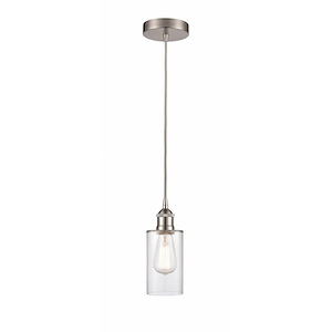 Clymer - 1 Light Cord Hung Mini Pendant In Modern Style-9.63 Inches Tall and 3.88 Inches Wide - 1289801