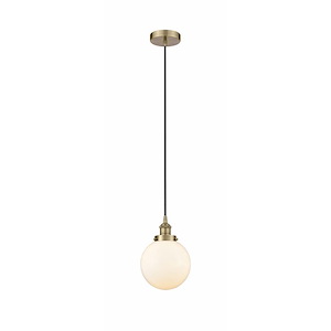 Beacon - 1 Light Mini Pendant In Industrial Style-11.5 Inches Tall and 8 Inches Wide - 1289791