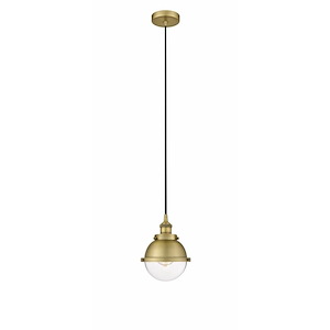 Hampden - 1 Light Cord Hung Mini Pendant In Modern Style-10 Inches Tall and 7.25 Inches Wide