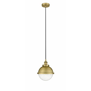 Hampden - 1 Light Cord Hung Mini Pendant In Modern Style-12.5 Inches Tall and 9 Inches Wide - 1289838