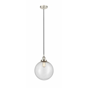 Beacon - 1 Light Mini Pendant In Industrial Style-15.5 Inches Tall and 12 Inches Wide