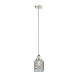 Stanton - 1 Light Mini Pendant In Industrial Style-11.5 Inches Tall and 6 Inches Wide