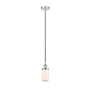 Dover - 1 Light Mini Pendant In Traditional Style-10.25 Inches Tall and 4.5 Inches Wide - 1289771