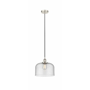 Bell - 1 Light Mini Pendant In Industrial Style-11.75 Inches Tall and 12 Inches Wide