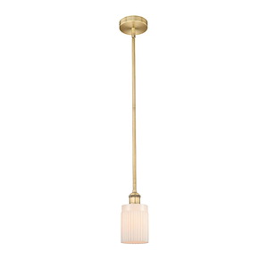 Hadley - 1 Light Stem Hung Mini Pendant-8.5 Inch Tall and 4.5 Inch Wide - 1428123