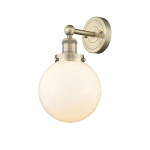 Beacon - 1 Light Wall Sconce In Industrial Style-10 Inches Tall and 6.5 Inches Wide - 1316732