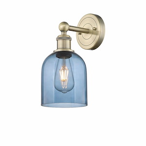 Bella - 1 Light Wall Sconce In Industrial Style-11.75 Inches Tall and 5.5 Inches Wide
