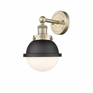 Hampden - 1 Light Wall Sconce In Art Deco Style-12.25 Inches Tall and 7.25 Inches Wide - 1316772